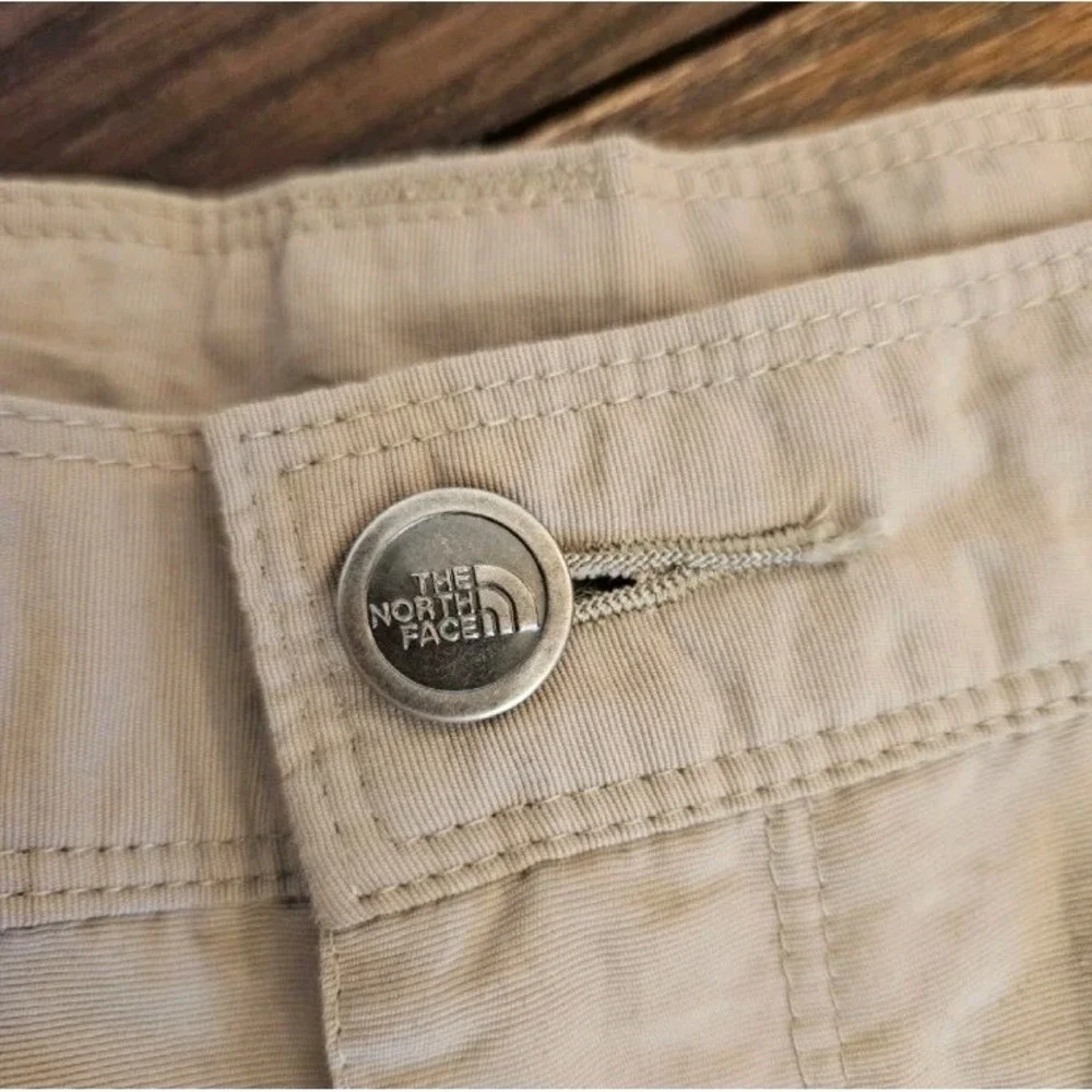 VTG The North Face Horizon Hiking Shorts Men's 32 Tan Canvas Quick Dry S07 AH6L